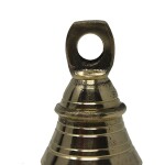 SET OF 100 2" Height Indian Brass Bells Jingle Bells For Crafts, Chimes, Christmas Décor Bells Pet Bell