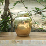 Human Ashes Brass Cremation Urn Memorials Urns for Human Ashes Suitable for Funeral Cemetery (6 INCH)