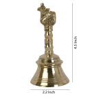 Solid Pooja Bell Hand Bell Call Bell Wedding Bell Dinner Bell Temple Bell Puja Bell
