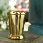 Brass Mint Julep Cup Goblet Tumbler Capacity-350 ML SET OF 3