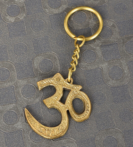 Pendant Keychain with Brass Key Ring Key Organizer Key Holder Ring Keychain Accessories with Lovely Design-OM
