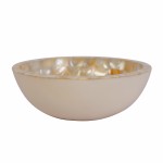 Mother of Pearl Bathroom Counter Top Accessory Bowl